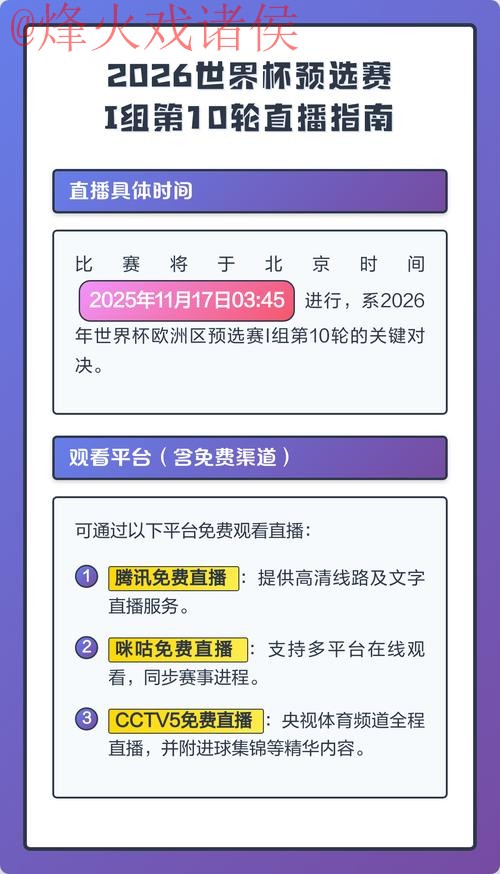 2026世界杯直播教程全攻略